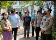 Kapolres Metro Jakarta Selatan Bersama Kapolsek Pancoran Giat Dialog Pencegahan Guantibmas