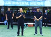 Perkuat Sinergisitas Polri Dan Jurnalis Gelar Seven Soccer