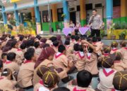 Kapolsek Pancoran Giat Edukasi Cegah Buliying Di SDN 06 Kelurahan Rawajati Jakarta Selatan 