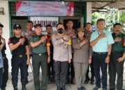 Kapolres Metro Jakarta Selatan Bersama  Kapolsek Pancoran Kunjungi Dan Dialog Di Pos Satkamling 