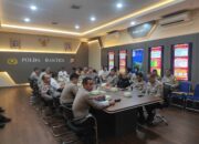 Polda Banten Laksanakan Gelar Operasional Triwulan III Tahun 2023