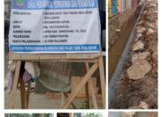 Proyek Saluran Air di Teratai Legok, Kecamatan Legok Tersorot PWDPI kabupaten Tangerang 