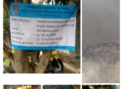 Perbaikan Jalan Hotmix lingkungan Claster Kaliandra,Perumahan Legok permai.Desa Legok Kecamatan Legok Kabupaten Tangerang Terkesan Asal Jadi