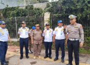 Dinas Perhubungan Bersama Sat Lantas Polres Tang Sel  Dan Sat Pol PP Melaksanakan Giat Penindakan Parkir liar