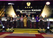 Terapkan Pancasila Dan Bhinneka Tunggal Ika Sebagai Pemersatu Bangsa, Kasad Beri Penghargaan Kampung Pancasila