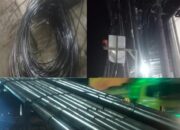 Tabrak Aturan Perusahan Provider Pemasangan Kabel Dan Tiang Internet Biznet Diduga Tanpa Izin, Di Kota Tangerang