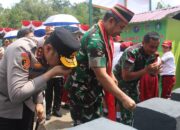 TNI AD Manunggal Air Datang, Warga Perbatasan Pun Senang