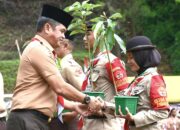 Kasad Ajak Ribuan Anggota Pramuka Bersatu Dengan Alam
