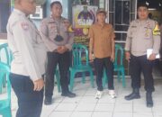 Kanit Binkmasa Mengajak Aparatur Desa Munjul Untuk Menjaga Kamtibmas Menjelang Pemilu 2024