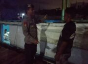 Tingkatkan Patroli Malam Hari Di Dermaga Pelabuhan Tradisional Oleh Personel Sat Polairud Polresta Tangerang