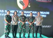 Wakapolres Kompol Rizkyadi Saputro, S.I.K, Menghadiri Serah Terima Jabatan Danyon Brigade Kavaleri 1/Limpung Alugoro