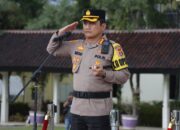 Personel Pengamanan Pemilu 2024 Polresta Tangerang Gelar Apel Pergeseran