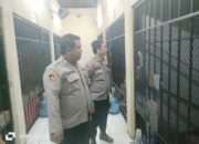 Personel Sattahti Cek Ruang Tahanan, Pastikan Penjagaan Tahanan Berjalan Dengan Baik