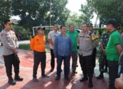 Kapolresta Tangerang Dampingi Kapolda Banten Cek TPS Rawan Banjir Di Pasar Kemis