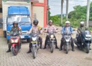 Pastikan Distribusi Logistik Pemilu 2024 Aman, Polsek Curug Lakukan Pengamanan Kotak Suara