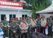 Pastikan Kesiapsiagaan, Kasad Dampingi Panglima TNI dan Kapolri Cek Prajurit