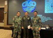 Perwira Muda TNI AD Persembahkan Perspektif Indonesia Dalam Diskusi Panel Isu Strategis Kawasan Asia Tenggara Di Seskoad Amerika Serikat