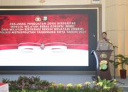 Forkopimda Bersama Toga, Tomas dan Toda Deklarasi Dukungan Penguatan Zona Integritas WBK dan WBBM di Polres Metro Tangerang Kota