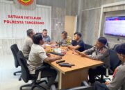 Personil Sat Reskrim Ikuti Pelaksanaan Anev OMB di Polresta Tangerang