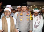 Kapolres Metro Depok Takziah Atas Wafatnya Habib Hasan Bin Ja’far Assegaf di Majelis Nurul Mustofa Center