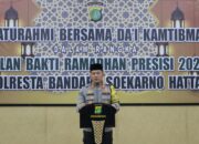 Dai Kamtibmas Polres Soetta Sebar Pesan Keamanan Selama Ramadan