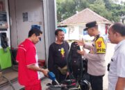 Polsek Kawasan Muara Baru Sambangi SPBU Dan Berikan Imbauan