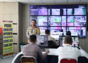 Optimalisasikan Pengamanan Polres Bandara Soetta Pantau Arus Mudik Via Command Center