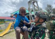 Kembali Prajurit 509 Condromowo Berbagi Kebahagiaan Bersama Anak Papua
