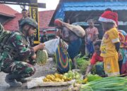 Belum Sampai Pasar Hasil Tani Di Borong Habis Pak Tentara