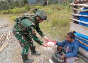 Pos Bilogai Satgas Yonif 509 Kostrad Menjadi Tempat Persinggahan Masyarakat