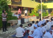 Satlantas Jakarta Barat Sosialisasikan Bahaya Narkoba Dan Keselamatan Berkendara Ke Sekolah