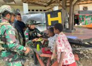 Personel Satgas Yonif 509 Kostrad Ajak Anak Papua Belajar Di Pos