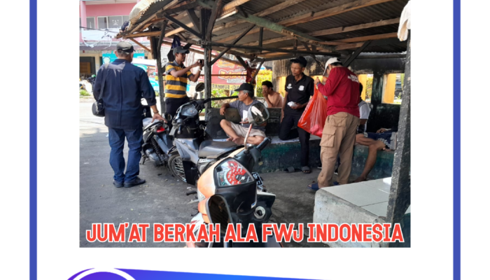 Jum’at Berkah Ala FWJ Indonesia Korwil Kabupaten Tangerang