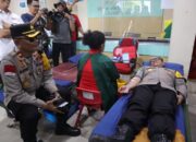 Kawal Buruh Di Koja Kapolres Jakut Ikut Aksi Donor Darah