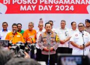 Komitmen Kapolri Di Aksi May Day Bentuk Timsus untuk Lindungi Dan Kawal Hak Buruh