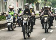 Ciptakan Kamtibmas Yang Aman Kondusif Kapolres Metro Jakarta Timur Lakukan Patroli Bermotor