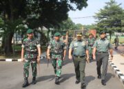 Danmenarmed 2 Kostrad Dampingi Pangdivif 2 Kostrad Tinjau Yonarmed 1 Ajusta Yudha