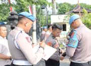 Tim Subbidprovos Bidpropam Polda Jatim Gelar Gaktiblin Dan Tes Urin Acak kepada Anggota Di Polres Nganjuk