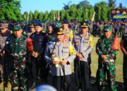 TNI-Polri Gelar Apel Pasukan Pengamanan World Water Forum Ke-10 Di Bali