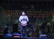 Yonif 330 Tri Dharma Digeruduk Ribuan Warga Pagelaran Wayang Golek HUT ke 72 Berlangsung Meriah