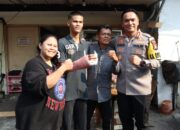 Kapolres Metro Jakbar Beri Dukungan Moral Satrio Mukti Casis Bintara Polri Korban Begal yang Raih Penghargaan Kapolri