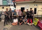 Konvoi Sambil Tenteng Sajam Tim Patroli Perintis Presisi Polrestro Jakbar Amankan 7 Remaja Dan Sajam