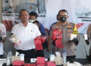 Polda Jatim Berhasil Membongkar Rumah Produksi Narkoba Ribuan Gram Sabu Dan Jutaan Butir Ekstasi Disita