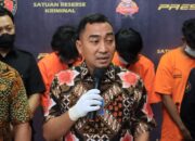 Polres Metro Bekasi Kota Ungkap Kasus Pencurian Dengan Kekerasan 4 Pelaku Ditangkap