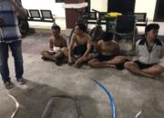 Tim Patroli Presisi Polres Metro Depok Amankan 4 Remaja Terlibat Tawuran Di Cagar Alam Pancoran Mas
