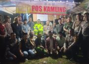 Kasat Lantas Polrestro Bekasi Kunjungi Pos Siskamling Dan Dialog Dengan Warga