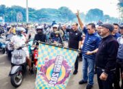 Ketua Umum IMI Bamsoet Buka Jakarta Satu Vespa Sejuta Saudara Mods Mayday 2024 Di Monas Jakarta