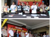 Polres Tulungagung Amankan 10 Tersangka Kasus Judi Salah Seorang Diantaranya Selebgram 