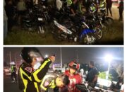 Polres Pacitan Amankan 29 Motor Diduga Balapan Liar