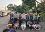 Polisi Amankan Konvoi Remaja Bersajam Di Kemanggisan, 10 Orang Diamankan   